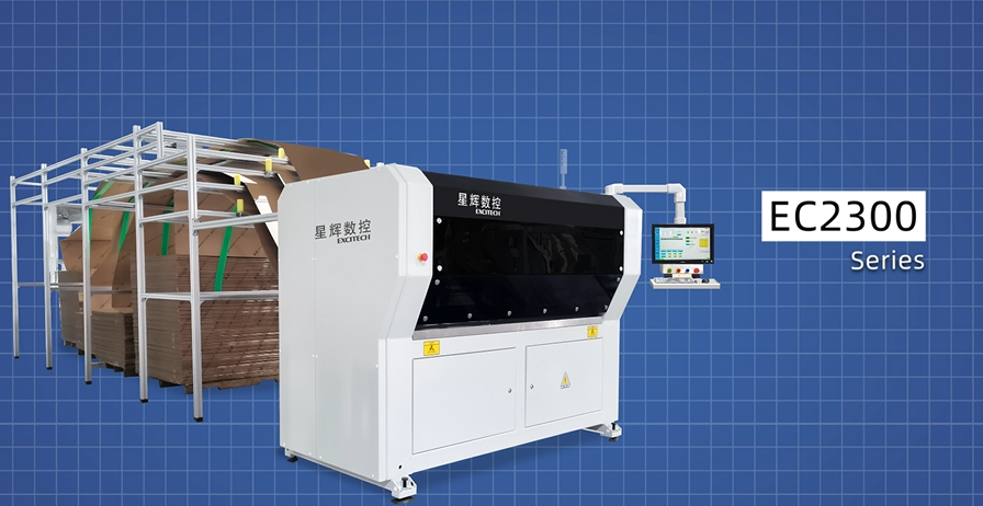 Excitech CNC 2300 qutu hazırlama maşını, ağıllı qablaşdırma həlləri!