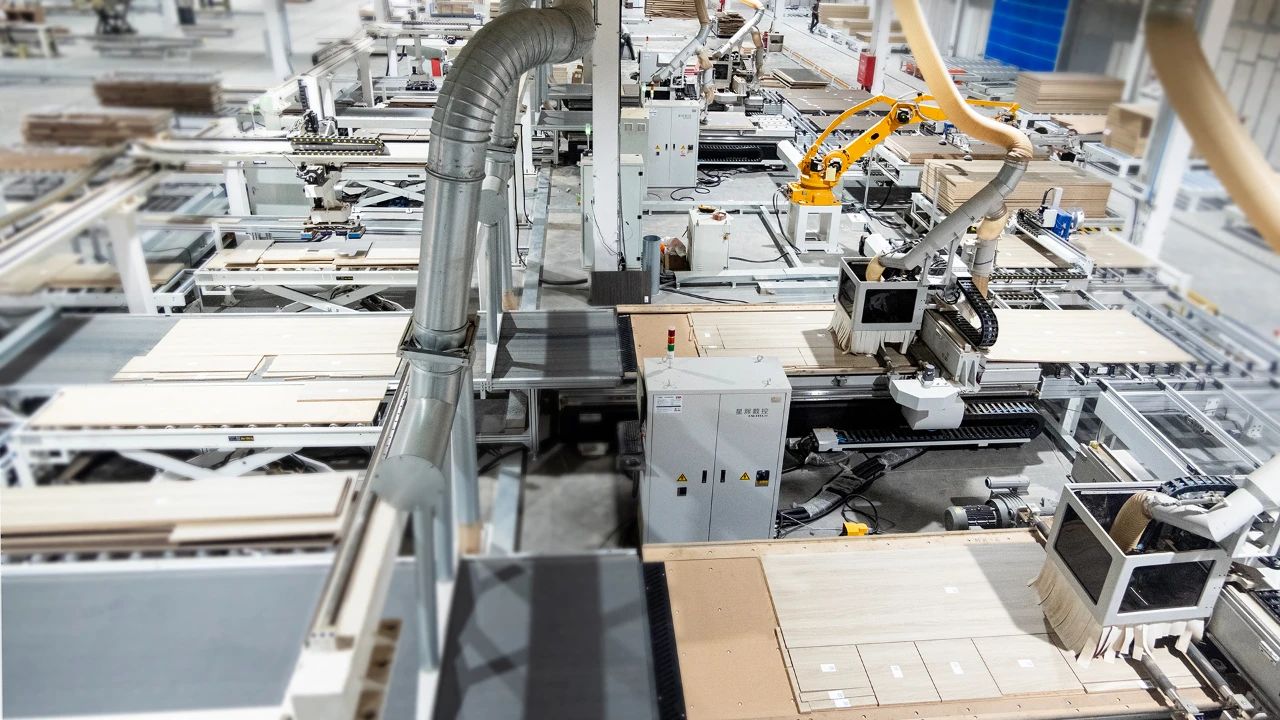 Pilotsuz xətt, Excitech seçin! Guangdong Smart Factory Project Case-in təqdiri.