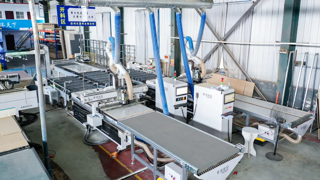 EXCITECH WOODWORKING CNC kəsmə maşınının növləri.