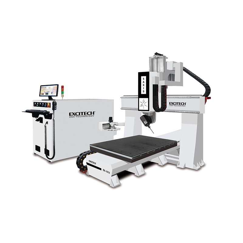 CNC 5 oxlu ağac emalı maşınları