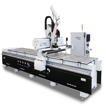 Taxta kəsmə üçün ikiqat iş stansiyası ilə E4 CNC Router